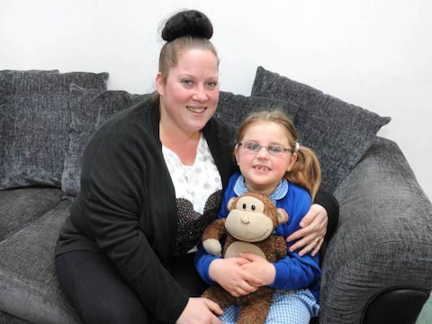 Jessica en haar moeder Kinsay. Jessica wil nog met dolfijnen zwemmen, naar Legoland gaan en een Disney-prinses worden.