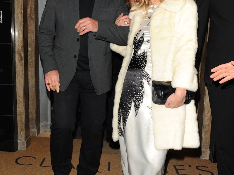Tom Jones en Kate Moss tijden de British Fashion Awards.