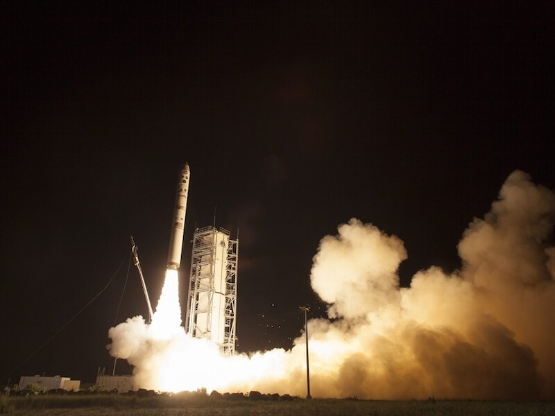 De lancering van de LADEE, op 6 september.
