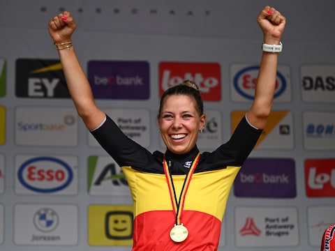 Belgisch kampioene Shari Bossuyt.