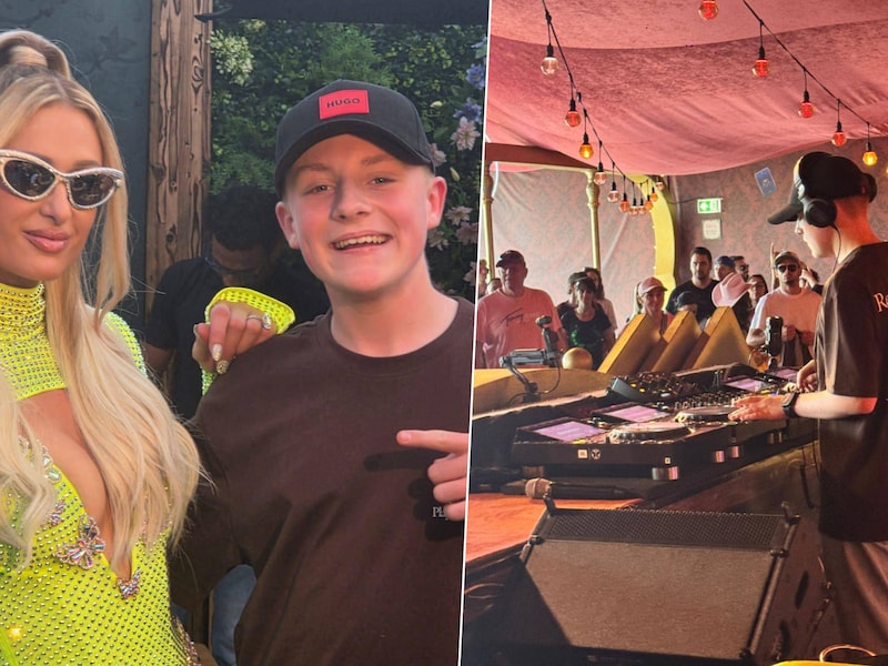 DJ Lex (14) uit Schoten laat People of Tomorrow uit hun dak gaan (en scoort foto’s met wereldsterren): “Na half uur stond dansvloer helemaal vol”