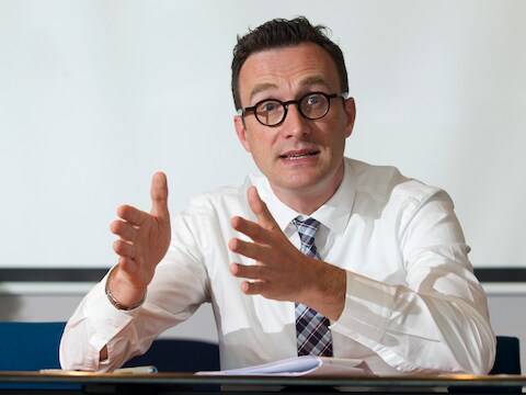 Vlaams minister van Onderwijs Pascal Smet (sp.a).