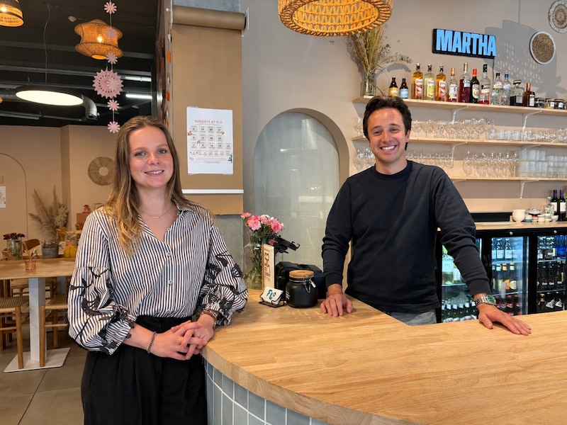Helena De Maertelaere en Florian Heyerick. 