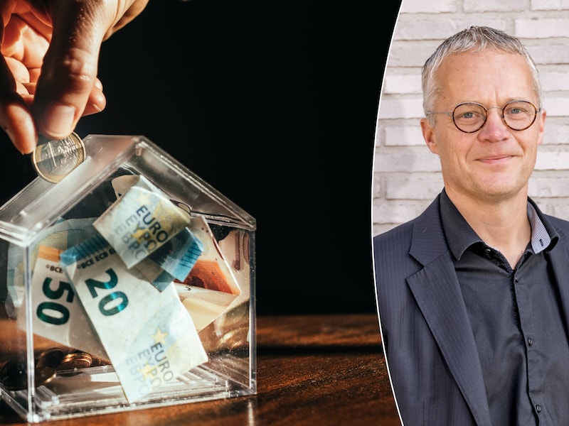 Professor Koen Inghelbrecht (UGent) rekent uit hoeveel je maandelijks aan de kant moet zetten om 104.000 euro eigen inbreng bij elkaar te sparen.