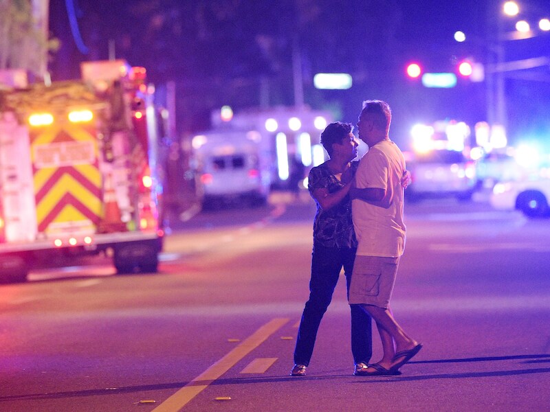 Eerder deze week doodde een schutter 49 mensen in een nachtclub in Orlando.