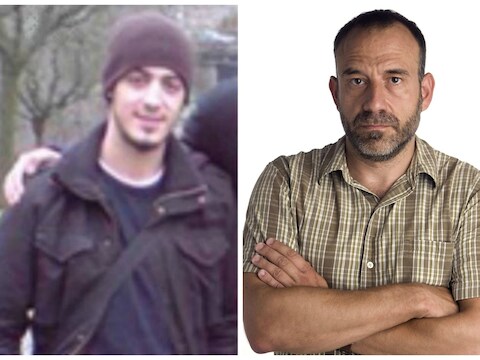 Najim Laachraoui (l) was een van de twee kamikazes op Zaventem.