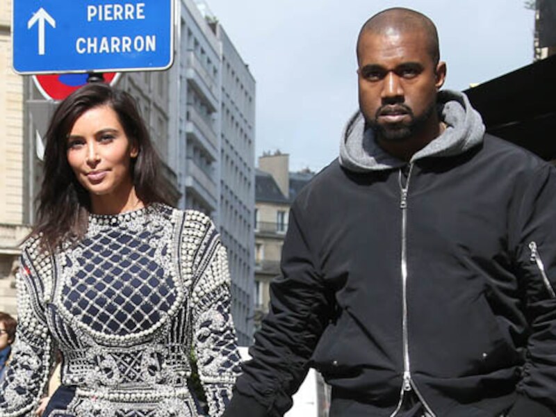 Kim en Kanye zijn de laatste tijd vaak in Parijs om zaken voor hun bruiloft te regelen.