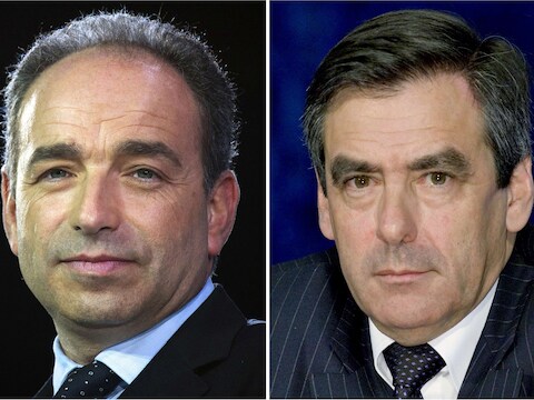 Jean-François Copé en François Fillon.