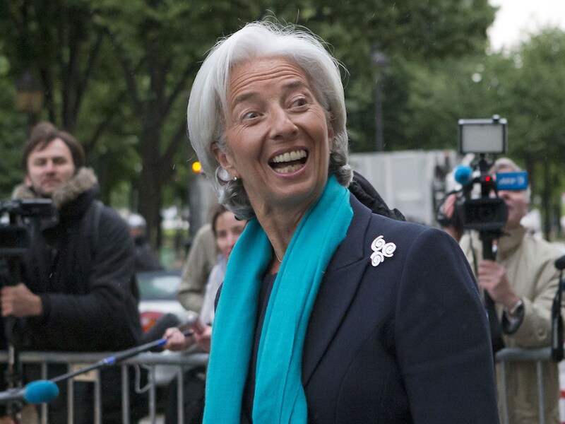 IMF-topvrouw Christine Lagarde.