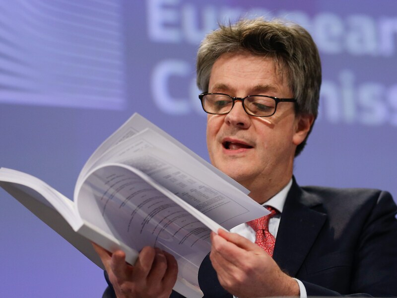 EU-commissaris Jonathan Hill.