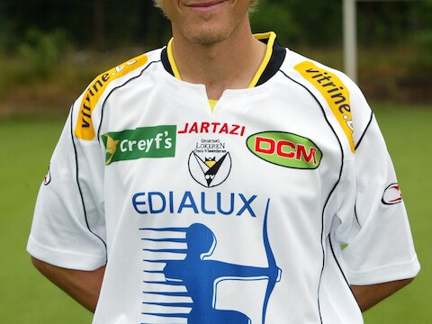 Gretarsson in 2005 tijdens de ploegvoorstelling van Lokeren.