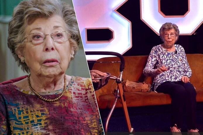 Ik moest me over mijn gêne heen zetten”: Annie Geeraerts (98) voortaan met  rollator in 'Familie' | TV | hln.be