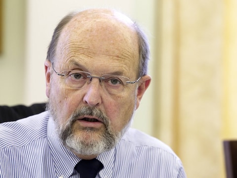 Luc Coene, voorzitter van de Nationale Bank.