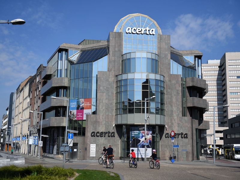 Het gebouw van Acerta in Leuven.