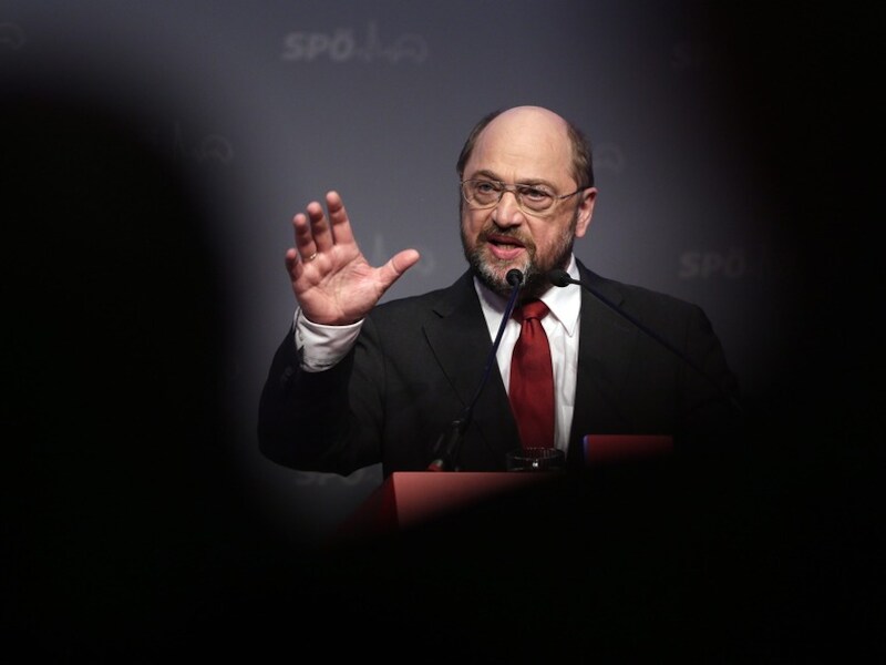 Martin Schulz, voorzitter van het Europees Parlement.