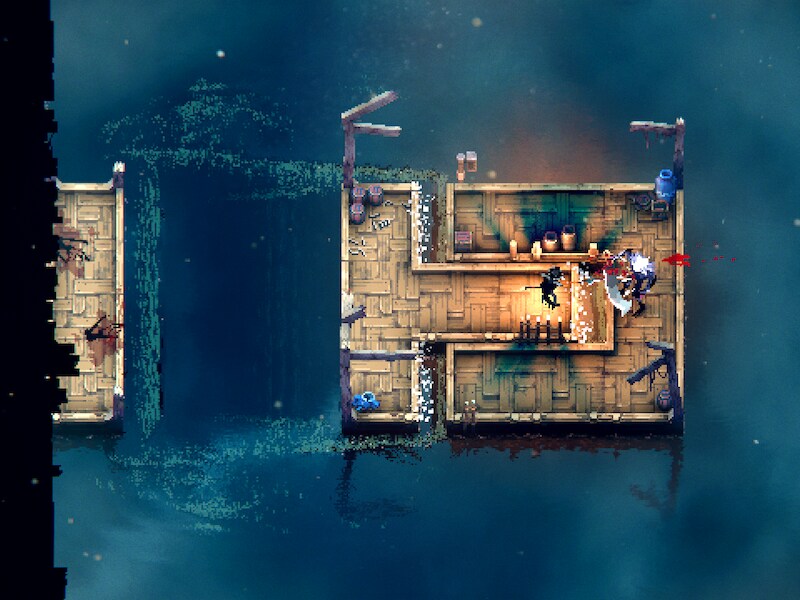 Het 2D-decor van 'Loot River' is ook een schuifpuzzel.
