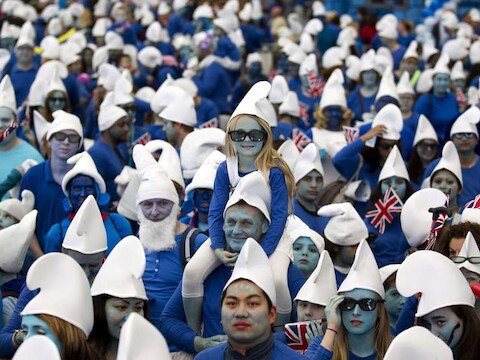 In heel wat landen werden de Smurfen vandaag gevierd.