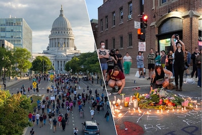Man doodgeschoten door Amerikaanse politie in Wisconsin: straten lopen vol met demonstranten