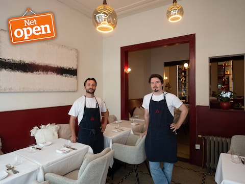 Igor en Ian, eigenaars van het nieuwe restaurant Lito.