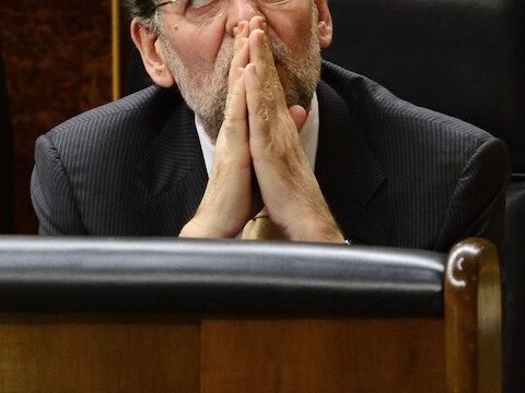 De Spaanse premier Rajoy.