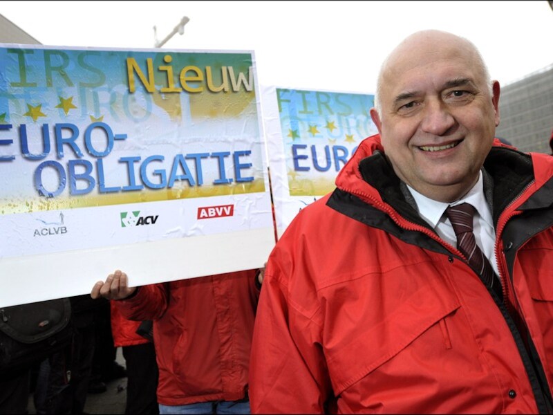 ABVV-voorzitter Rudy De Leeuw.