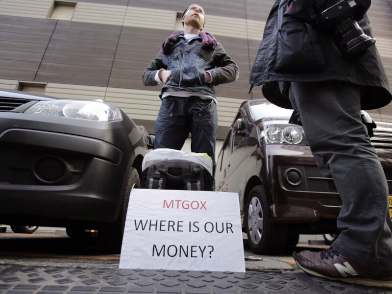 Tokio werd vorige week overspoeld door boze bitcoin-eigenaars.