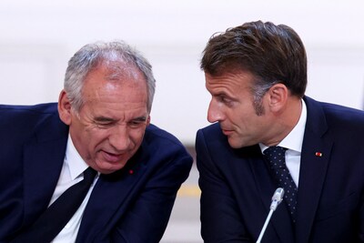 Macron zegt premier te steunen na gok met vertrouwensstemming