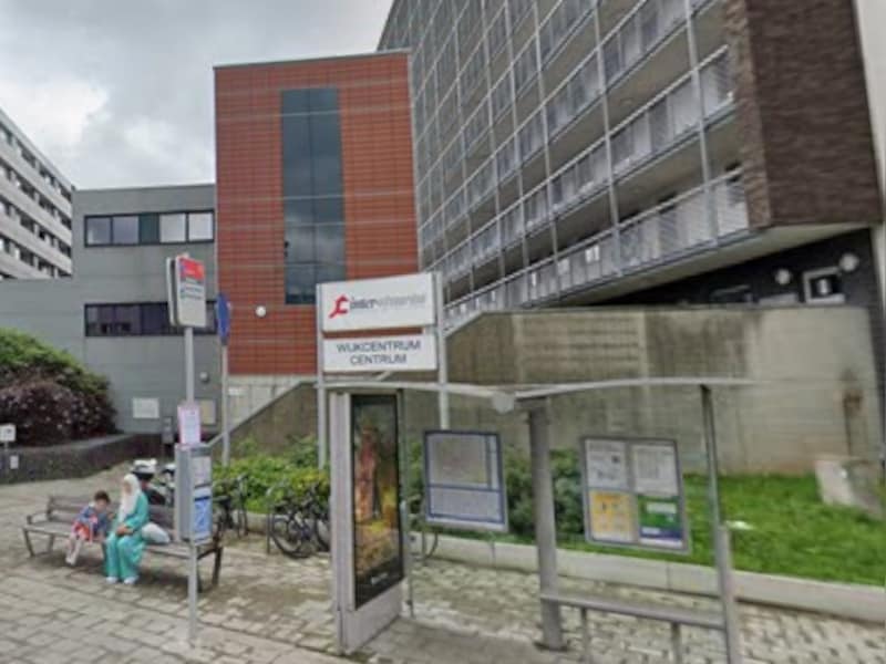 Het gebouw van de Inter-Vilvoordse Maatschappij voor Huisvesting (IVHM) in Vilvoorde.