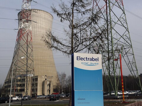 Kerncentrale in Tihange.