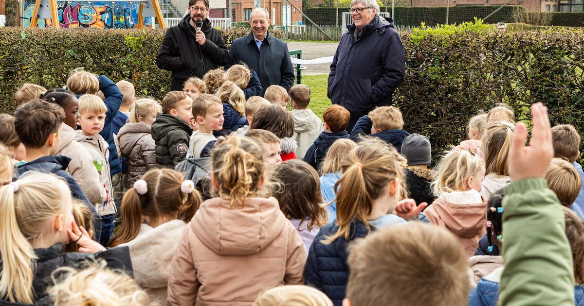 Twee vernieuwde speelpleinen feestelijk geopend in Kerkom en Gelinden ...