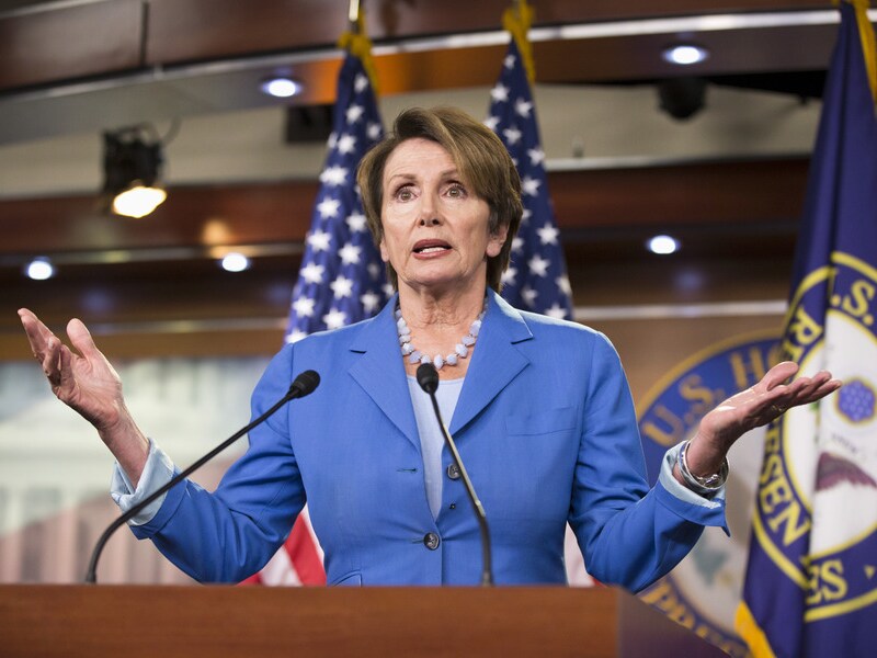 Nancy Pelosi, voormalig voorzitster van het Huis van Afgevaardigden.