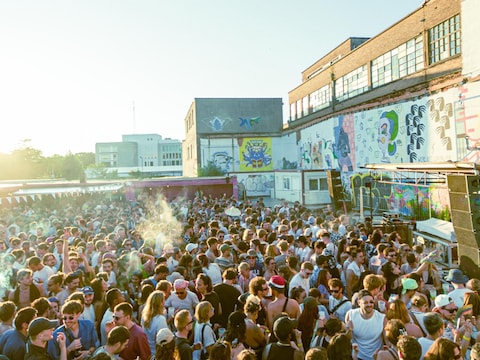Een vorig feest bij Circle Park in Anderlecht.