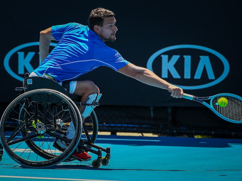 Rolstoeltennisser Joachim Gérard schrijft voor de vierde keer de Masters op zijn naam