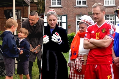 Ex-Rode Duivels Radja Nainggolan en Olivier Deschacht maken acteerdebuut in ‘Samson & Marie’: “Kinderdroom die uitkomt”