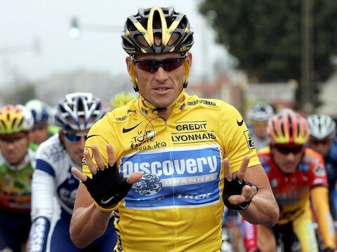 Lance Armstrong.