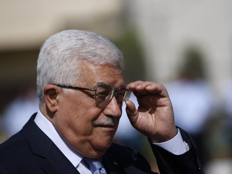 De Palestijnse president Mahmoed Abbas