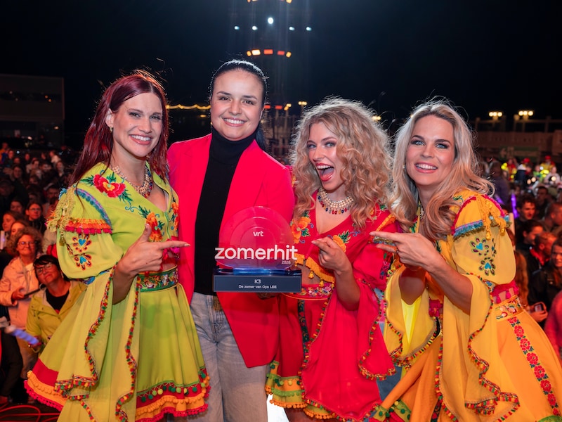 K3 werd even K4: Marthe vierde met haar collega’s winst ‘Zomerhit’. “In oktober ben ik terug op post”