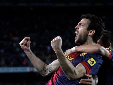 Fabregas blijft in Barcelona