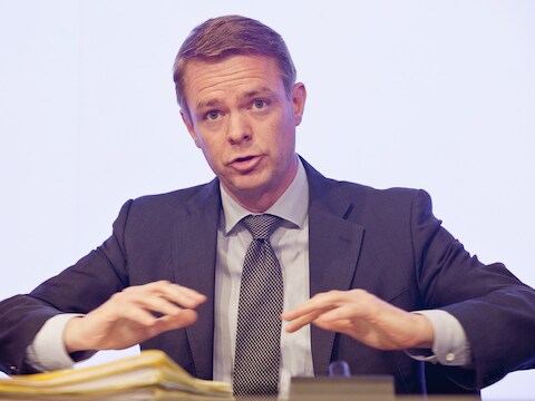 Staatssecretaris Hendrik Bogaert (CD&amp;V).