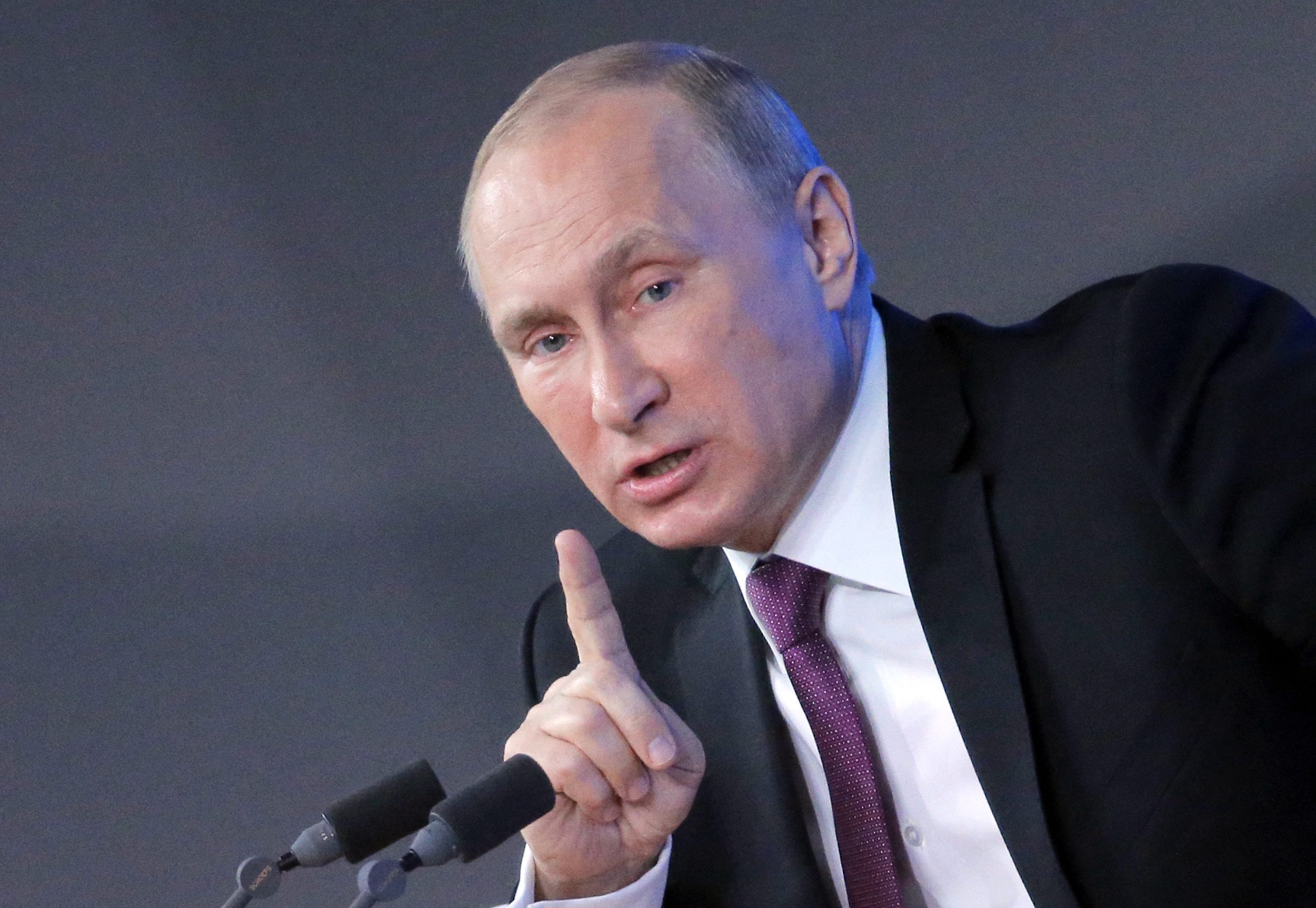 Russisch president Vladimir Poetin.