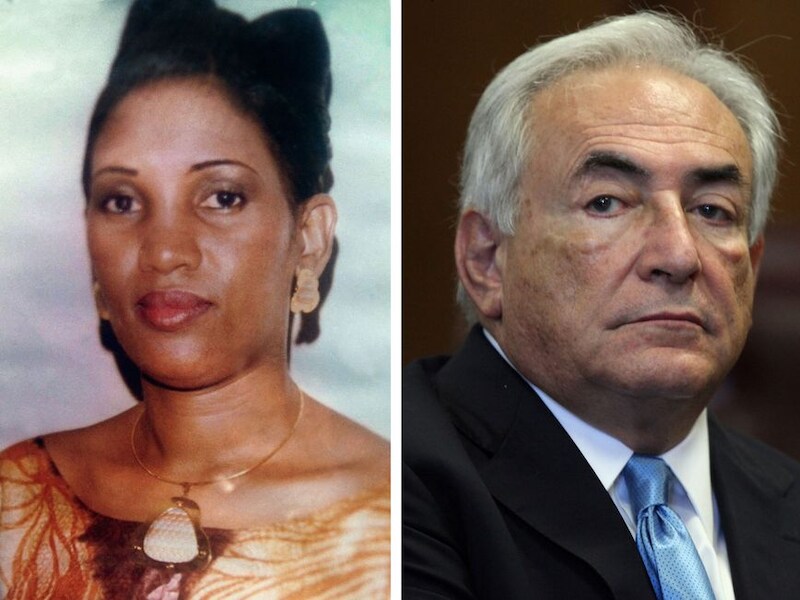 Diallo Nafissatou en Dominique Strauss-Kahn.