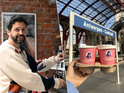 Pieter Claes is de oprichter van Madmum Coffee Roasters, dat naar Antwerpen-Centraal komt. 