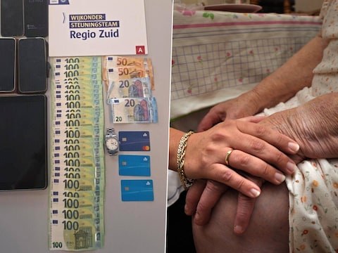 Foto (l.) De politie trof bij de twee minderjarigen onder meer drie bankkaarten, 2.500 euro cash, meerdere gsm’s, een iPad en een Rolex-horloge aan. De bankkaarten en elektronische toestellen bleken eigendom van een gepensioneerd koppel uit Peer. Foto (r.) illustratiebeeld.