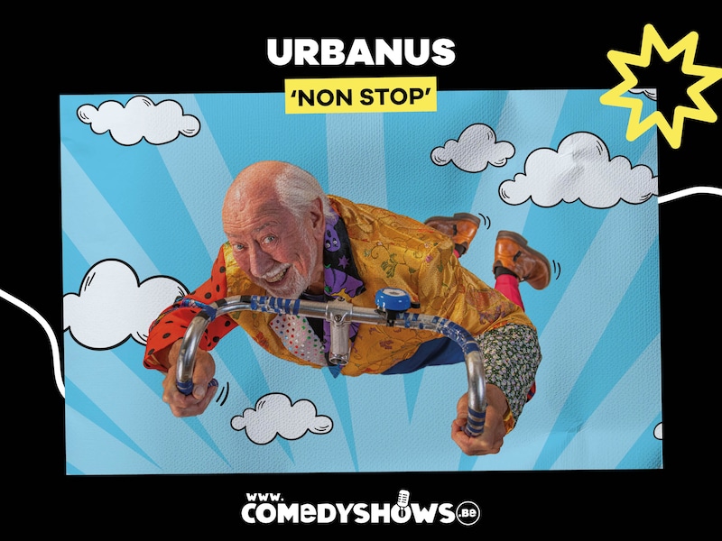 Urbanus heeft naar eigen zeggen veel zin in de nieuwe tournee.