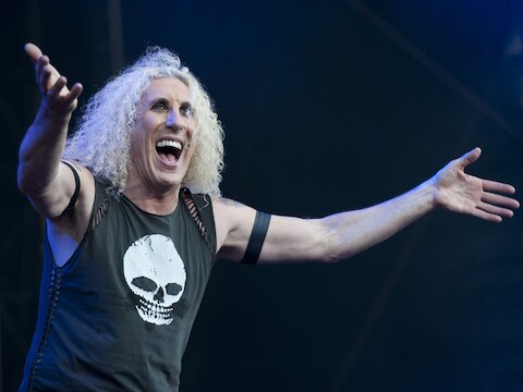 Dee Snider, vorig jaar met Twisted Sister een van de sterren van het festival