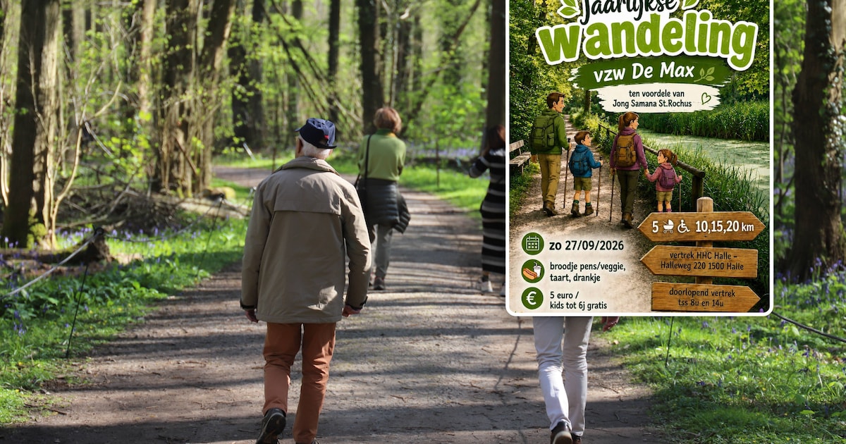 Wandeltocht van vzw De Max steunt Jong Samana Sint-Rochus | Regio | HLN.be
