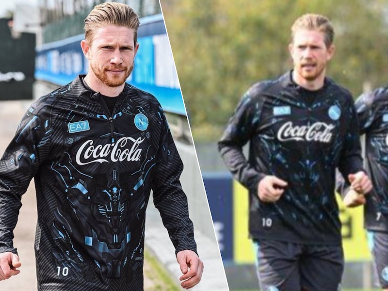 Licht aan het eind van de tunnel: Napoli deelt beelden van Kevin De Bruyne die voor het eerst weer met de groep traint