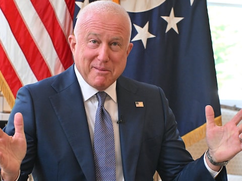 De Amerikaanse ambassadeur voor ons land Bill White. 