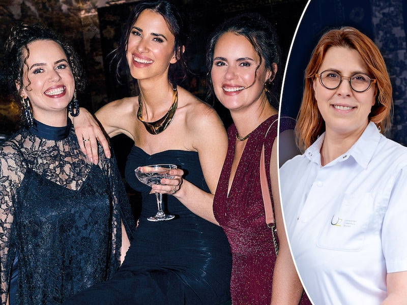 Mira (links) Feryn, de zus van actrice Lize (midden) en onderneemster Yanne (rechts), kreeg de diagnose borstkanker. Steeds meer jonge vrouwen worden hierdoor getroffen.