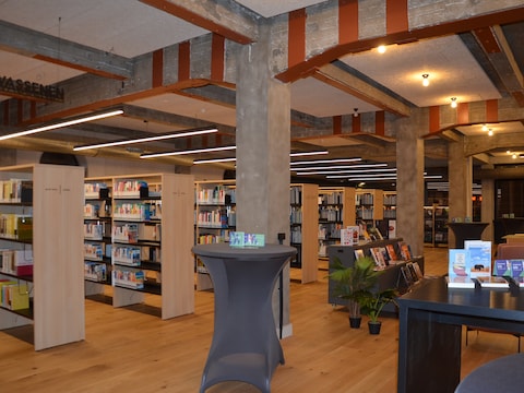 De bibliotheek van Ninove.